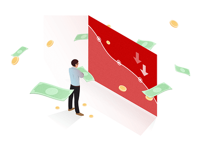 Old doodles chart isometric money