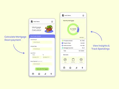 Day 4 - Daily UI Challenge calculator daily ui challenge fintech ui user experience user interface design