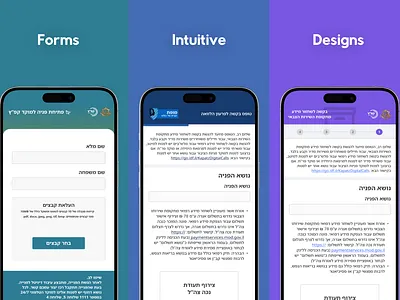 Forms Intuitive designs form form design ui web development