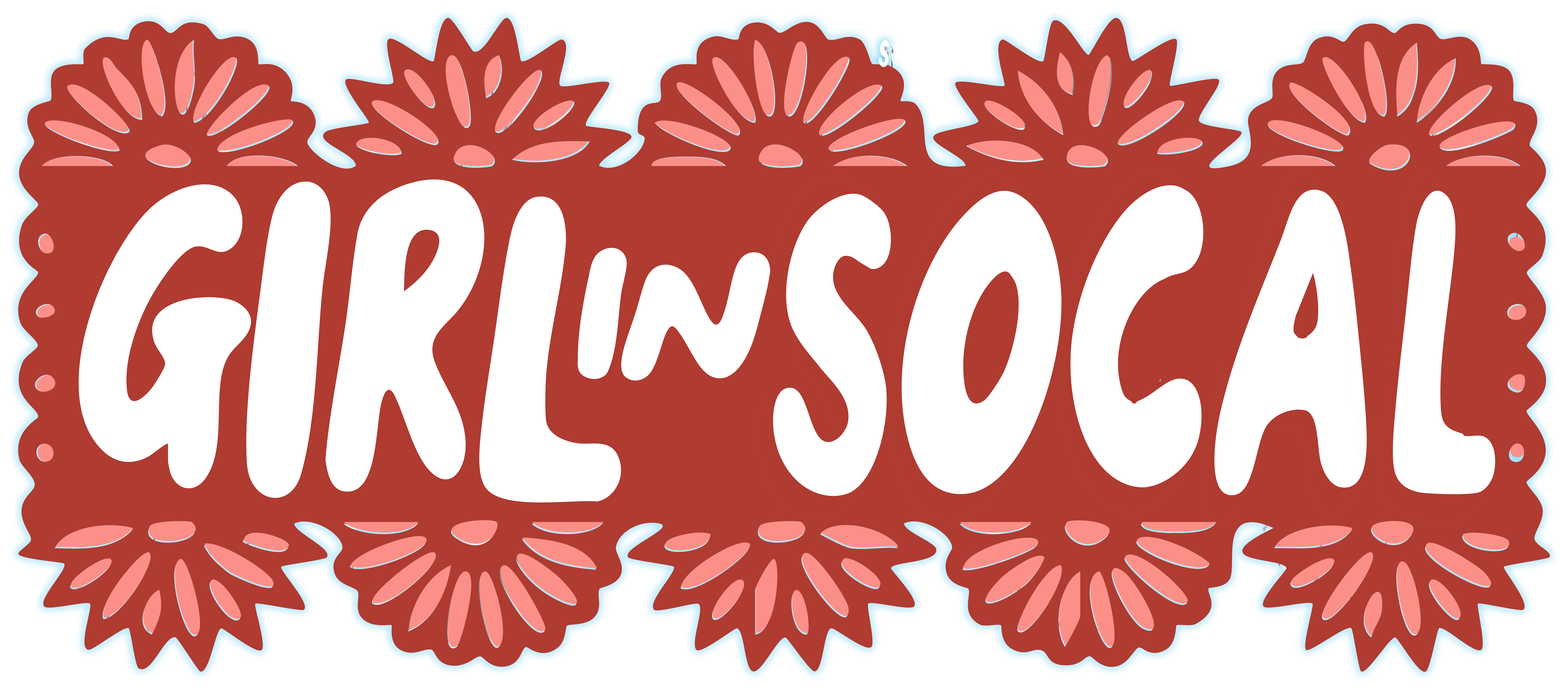 Papel Picado: GirlinSocal banner branding girlinsocal graphic design illustration logo mexican heritage papel picado papelpicado
