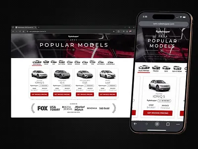 Webflow Page Design ad animation car cars responsive ui webflow