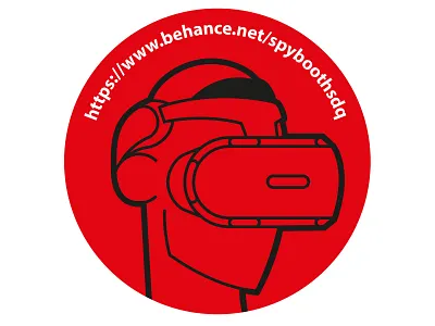 Spybooth Sticker Mule design sticker stickermule virtual reality vr