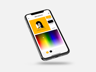 More Mobile Colour Picker Explorations app apple bright brightness chroma color colour colour palette colour picker edit editor export flat gradient hue ios photo picker saturation scheme