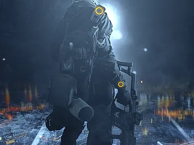 The Division Fanart Tribute desiginspiration fanart game art photomanipulation