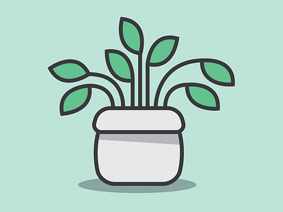 Potted Plant vectober