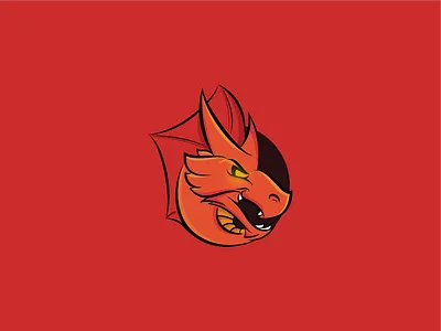 Dragon Bright - Fire Up Your Online Domain art branding dragon dragon logo fire escape fire logo flat graphic design graphic design icon illustration linework logo logo design logo design branding logo dragon logomark minimal minimalist logo vector