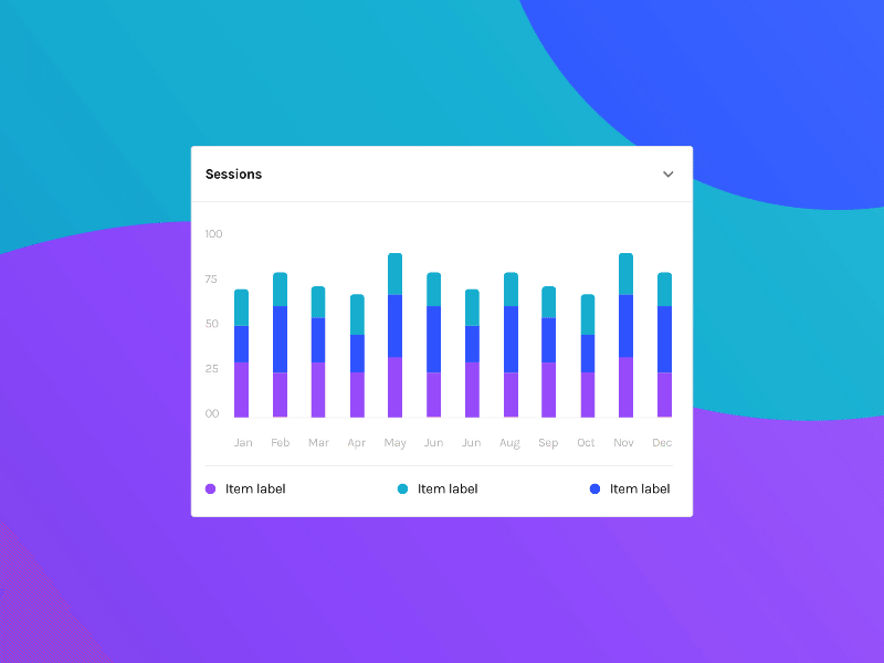 Analytics analytics chart dashboard dashboard design data design gradient graph responsive sketch ui ui kit ux web