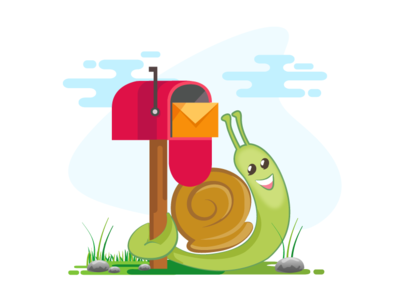 Snail Character_ Contact Us character design character designs contact us illustration illustration art illustrator mascot character mascot design snail