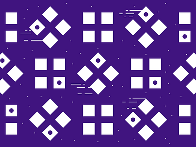 Rolling purple abstract bold circles design geometric pattern illustration minimalism purple shape pattern small dots square pattern violet