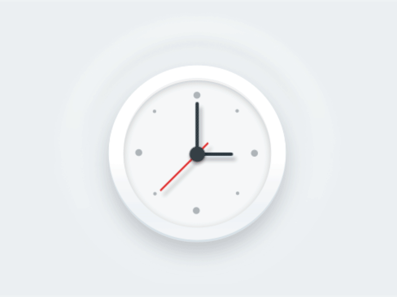 A Clock animation gif