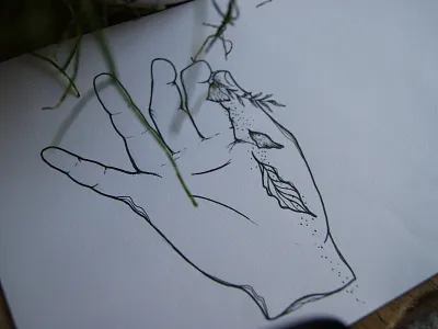 Salty art artwork blackwork dot drawing figurative graphic hand illustration illustrator ink lines salty sketching vegetal visual art