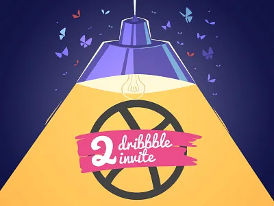 2 Dribbble invitations dribbble invitation dribbble invites
