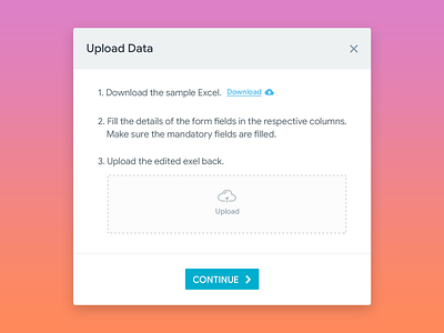 Upload Data dashboard dashboard design dashboard template dashboard ui data design download graphics photoshop popup popup design ui upload upload file ux