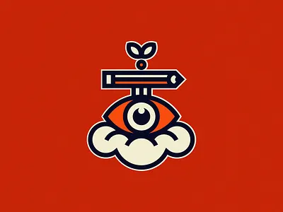 Fun Stuff | 2.0 badge bold design eye eye logo flat graphic design illustration nikola obradovic nikola obradovic design ond patch sticker symbol tattoo tattoo flash weird