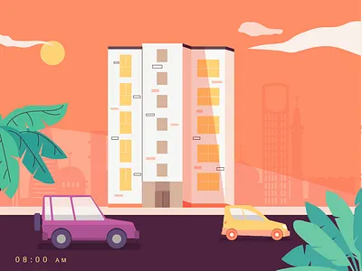 new frame flat illustrations illustrator