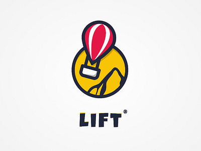 50 Days logo challenge - Day 2 branding clean day 2 fun inspiration lift logo logo challenge