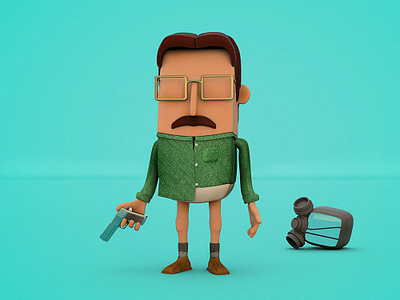 say my name 3d c4d character character design design illustration