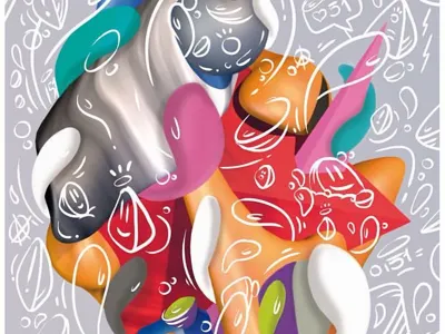 Fluidvision c4d 3d c4d digital flow idro51 shapes trip