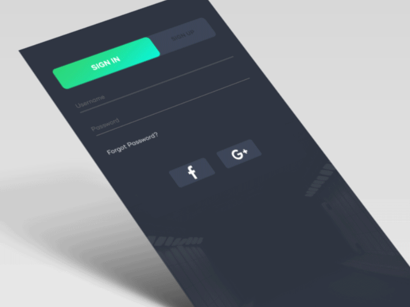 Sign Up app mockup sign in sign up ui deisgn ux design