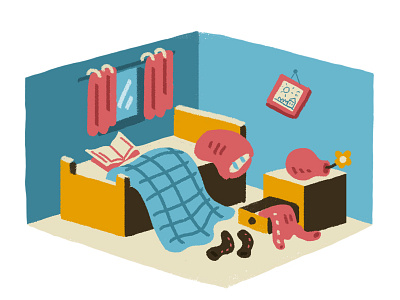 Clutter character design children book digital art digital brush illustration