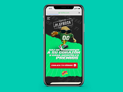 Landing Page chips cta iphone x mobile ui ux