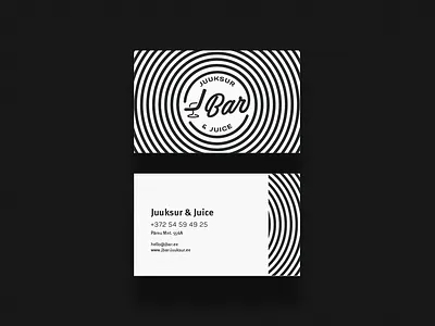 Logo and business card design for beauty salon in Tallinn business card identity logo