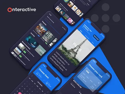 Ahihi UI Kit | Travel UI Kit ahihi app concept illustration sketch travel ui ui kit uidesign uiux ux