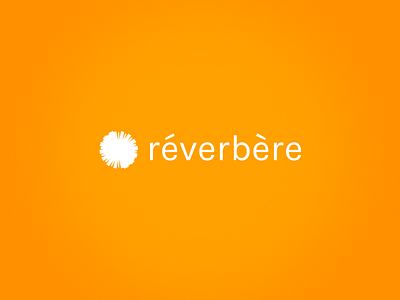 Reverbere-Logo brand branding design identity logo logotype monogram