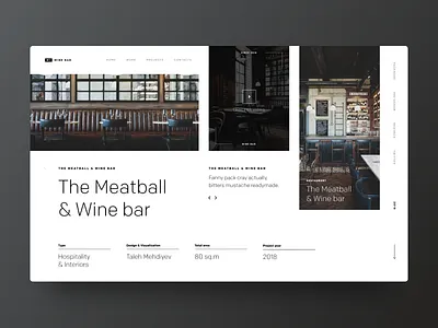 Typography UI — Project 60 clean design designer interface landing page layout minimal minimalistic page typography ui uidesign uiwebdesign userinterface ux web web design webdesign webpage website