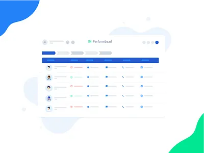 Illustration - Lead manager design illustration user friendly webdesign