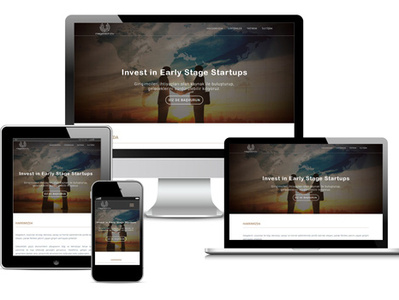 Megatech Investment responsive design webdesign