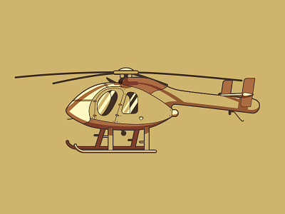 City Helicopter 2d art design helicopter illustration illustrator line line art plane simple