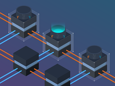 Isometric Illustration design graphic illustration isometric vector