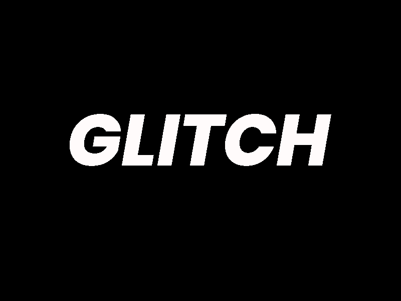 Glitch Animation animation beginner delay delayed frameanimation framed glitch