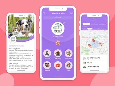 Furryfriendworld mobile sketch app ui ux