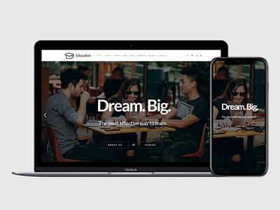 Education WordPress Theme - Responsive View acadmeic courses education education app education logo educational illustration learning learning platform page builder plugins portfolio responsive school site builder study template theme web design web development wordpress