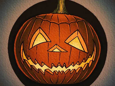 Drawlloween! Day 11 - Pumpkin drawing drawing challenge drawlloween inktober jackolantern pumpkin pumpkin pie pumpkin spice