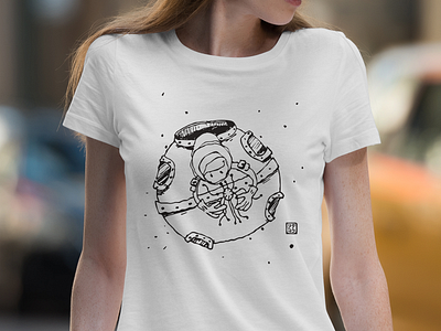 Sauvetage space t shirt