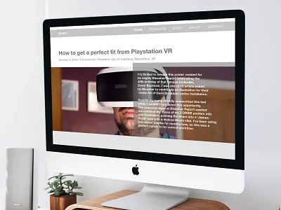 Blog Post 035 adobexd dailyui dailyuichallenge design ui ux vr xd
