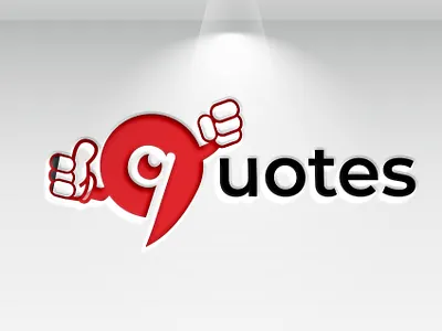 9 quotes animation branding cyber design icon illustration logo typography ux vector