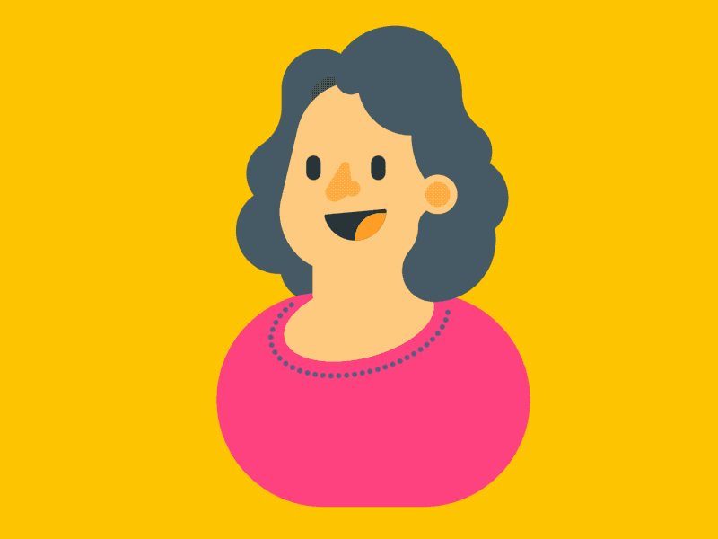 Weeeeooooeeeeooo! 60fps character animation gif morph