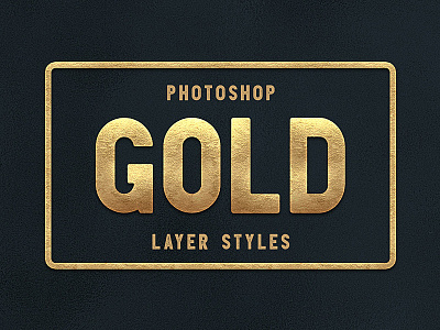 Photoshop Gold Layer Styles gold gold style golden photoshop gold shiny