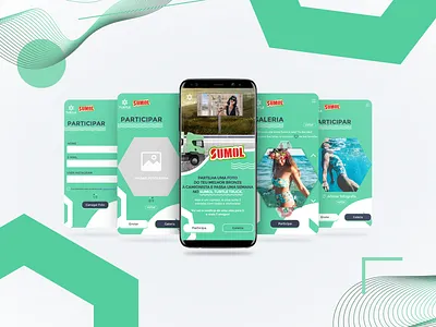 Sumol Turtle Road Trip Truck app app concept app design brand brand activation design design app digital activation graphic design mobile app design participation social media social media design truck ui