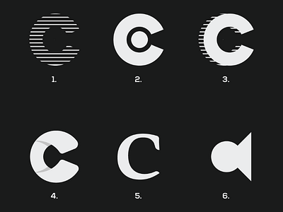Letter 'C' exploration. brand designer brand identity branding branding design logo logo design logo designer logos logotype monogram visual identity visual identity designer