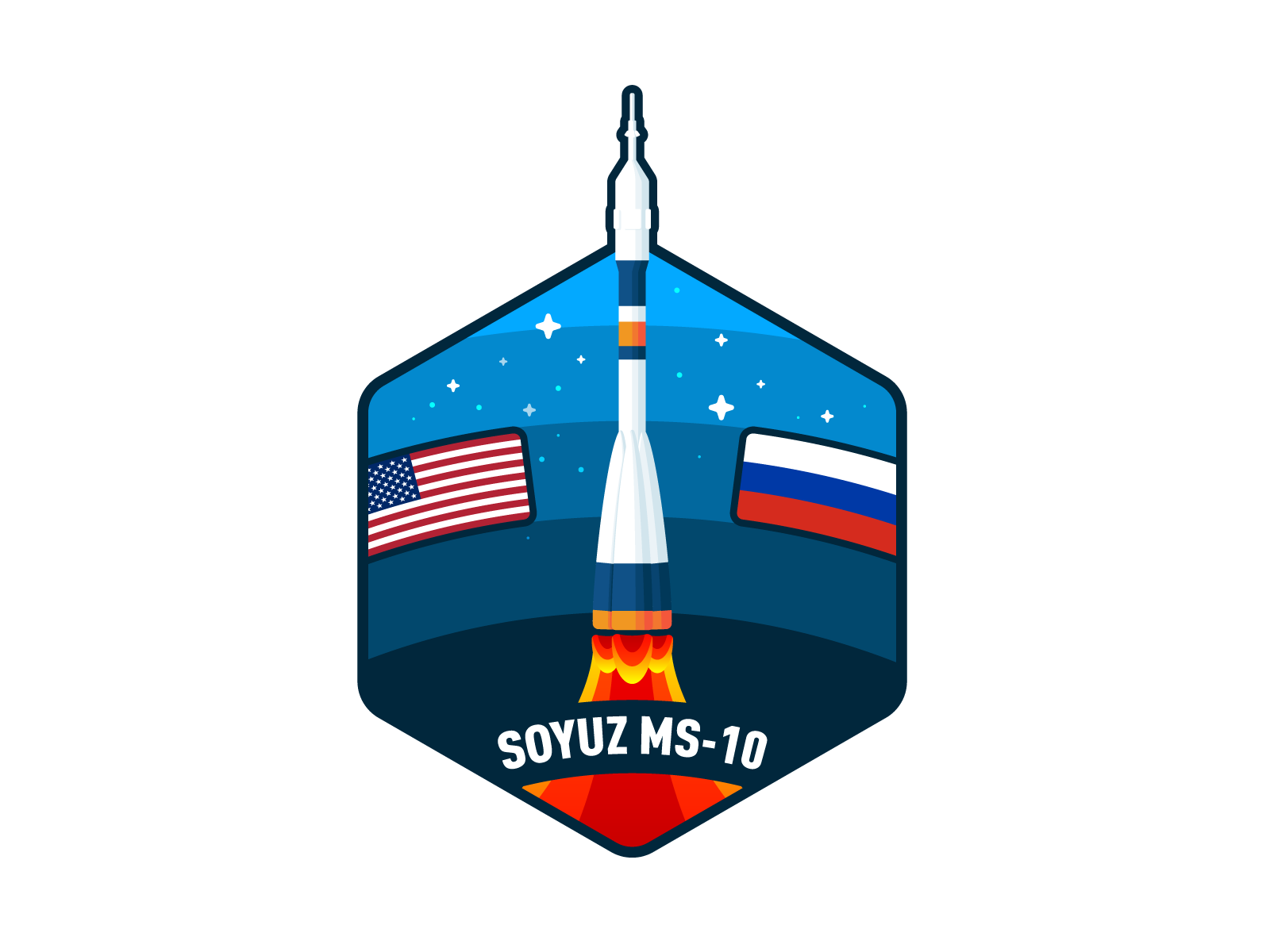Example of Soyuz MS-10