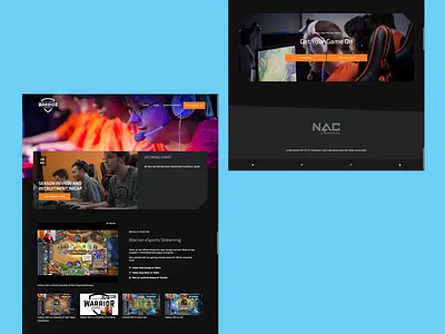 Indiana Tech - eSports esports higher education website website design wordpress wordpress design