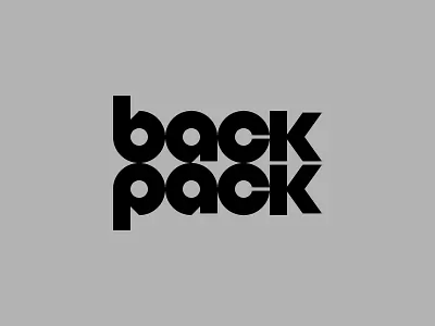 backpack illustration logo portfolio sketch typography ui