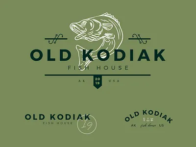 Fishing Lodge logo concepts badge brand fish logo fishing fishing logo fishing rod lodge logo logo mark nature logo outdoor brand