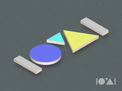 Loyal cinema 4d cryptic typography geometry