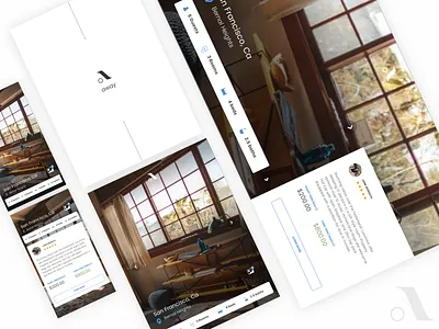Away Template animation app concept consumer home hotel inspiration interaction product reserve responsive review ui ux